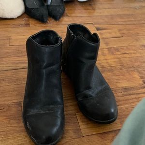Black booties